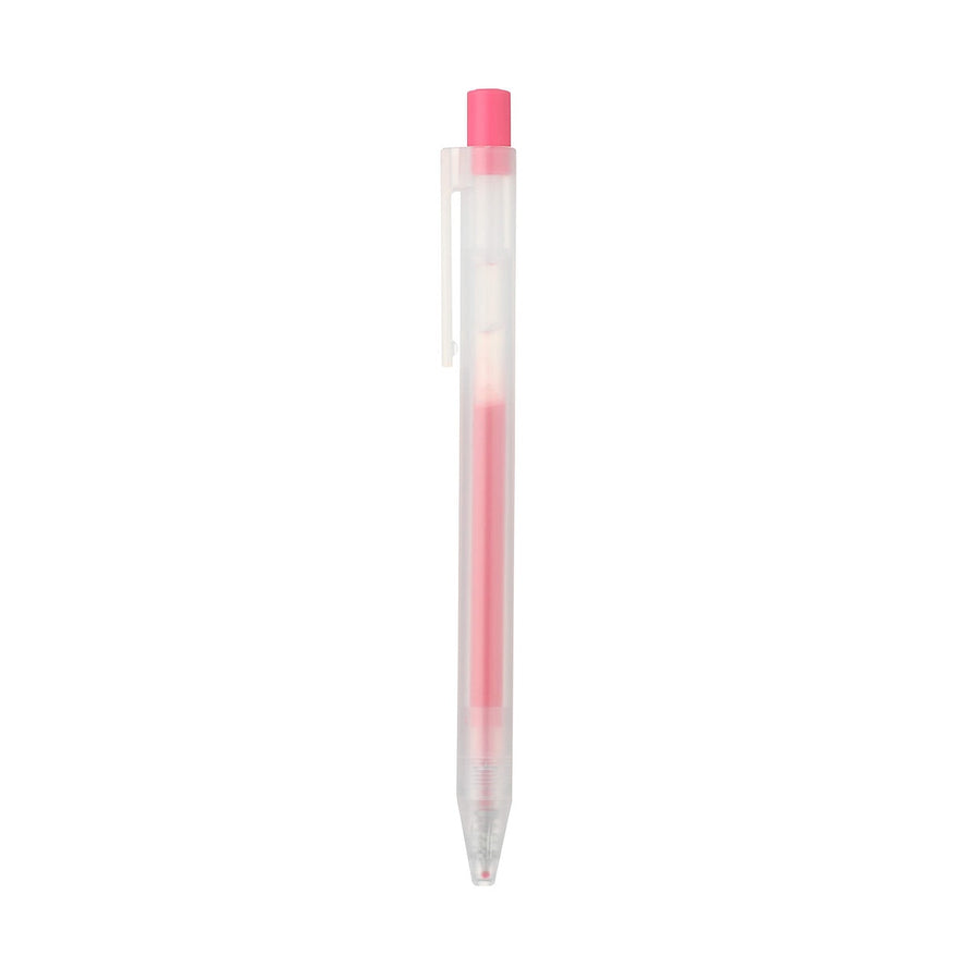 Smooth Gel Ink Ballpoint Pen - Knock Type 0.5mm