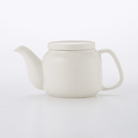 Beige Porcelain Teapot