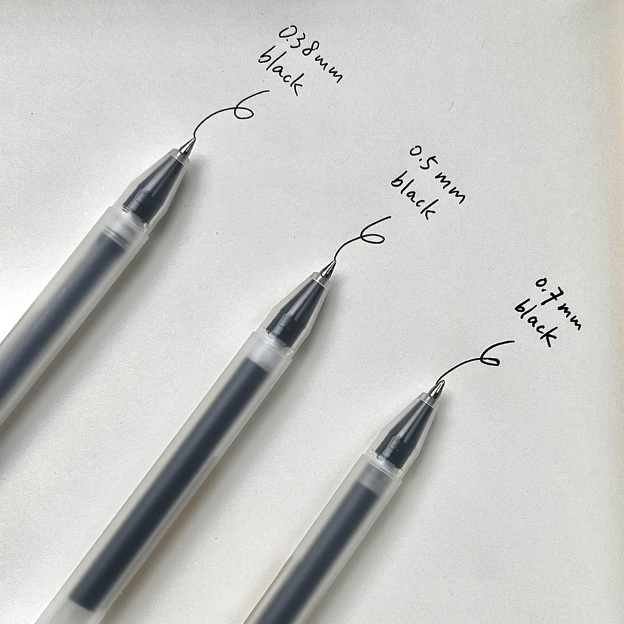 Buy MUJI Gel Ink Ballpoint Pen Cap Type
