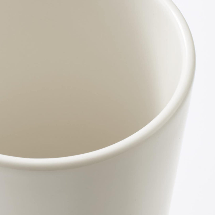 Beige Porcelain Kitchen Utensil Holder - MUJI Australia