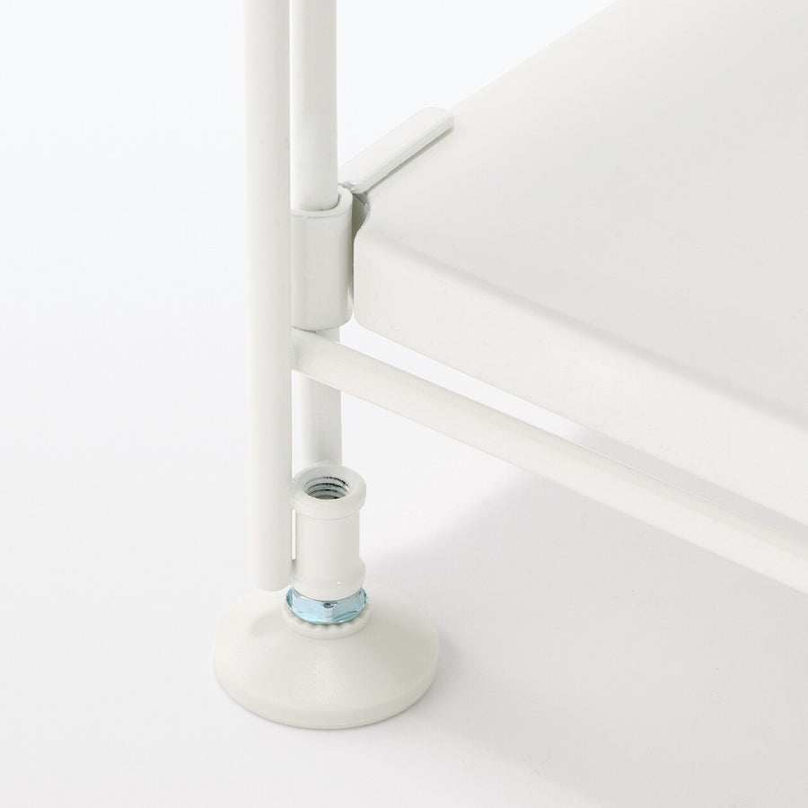 Steel unit shelf Steel shelf set Mini Light grey