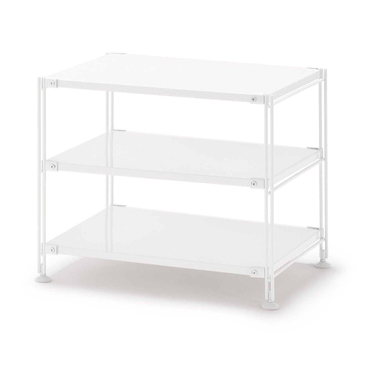 Buy MUJI Light Grey Steel Unit Shelf Set - Mini