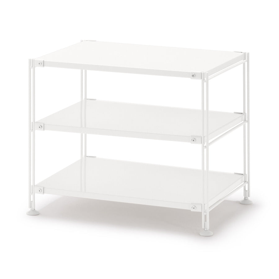 Steel unit shelf Steel shelf set Mini Light grey