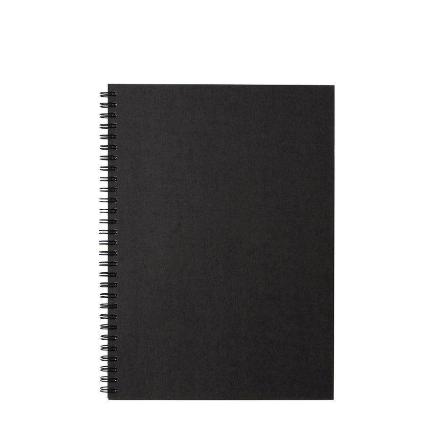 Plain Wirebound Notebook - B5