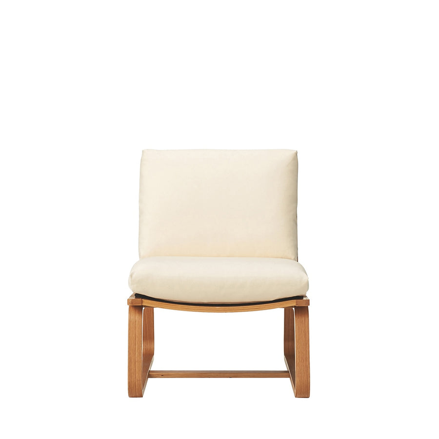 Living dining sofa chair / Oak