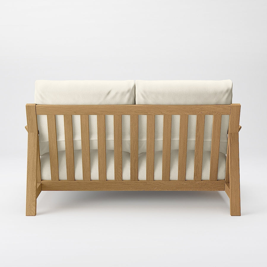 Cotton canvas cover for Sofa Wooden frame