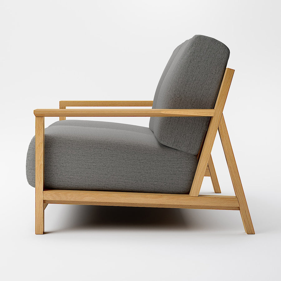 Cotton canvas cover for Sofa Wooden frame