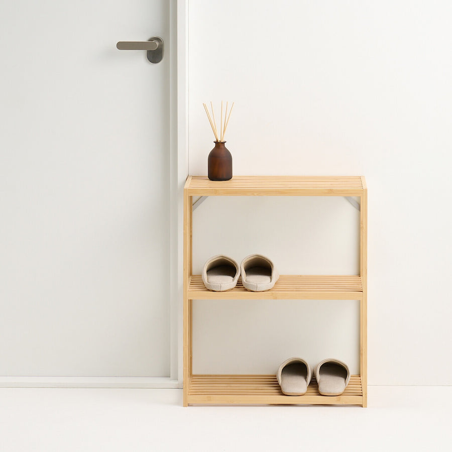 Buy MUJI Bamboo Multi-Purpose Rack - 3 Tiers