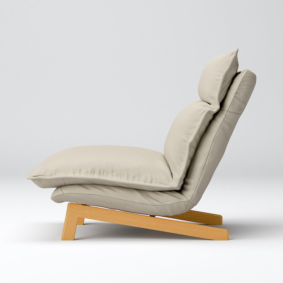 Cotton canvas cover for High-back reclining sofa