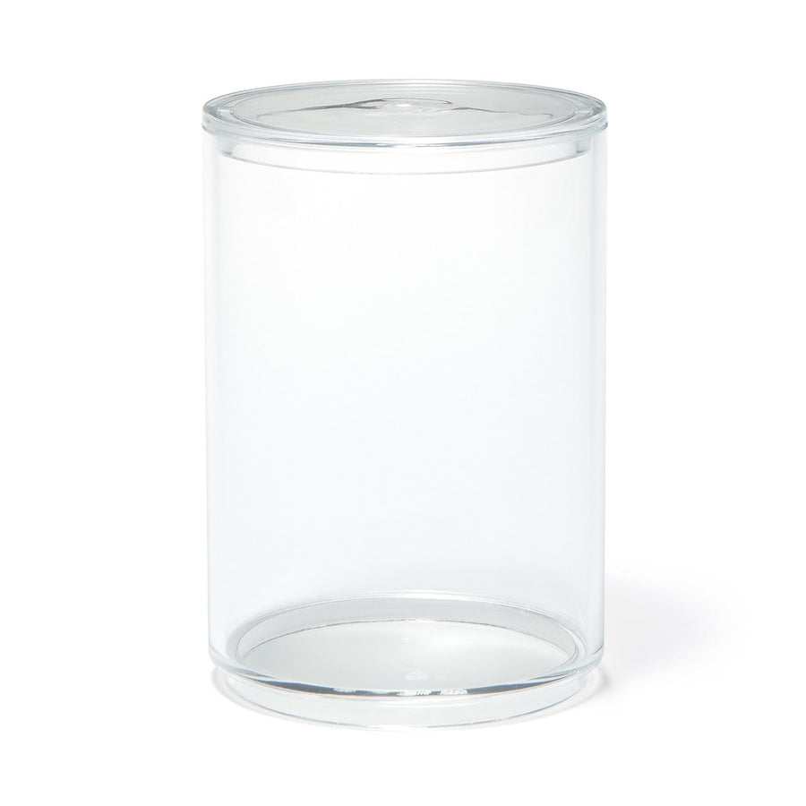 Acrylic Cylindrical Case with Lid - MUJI Australia