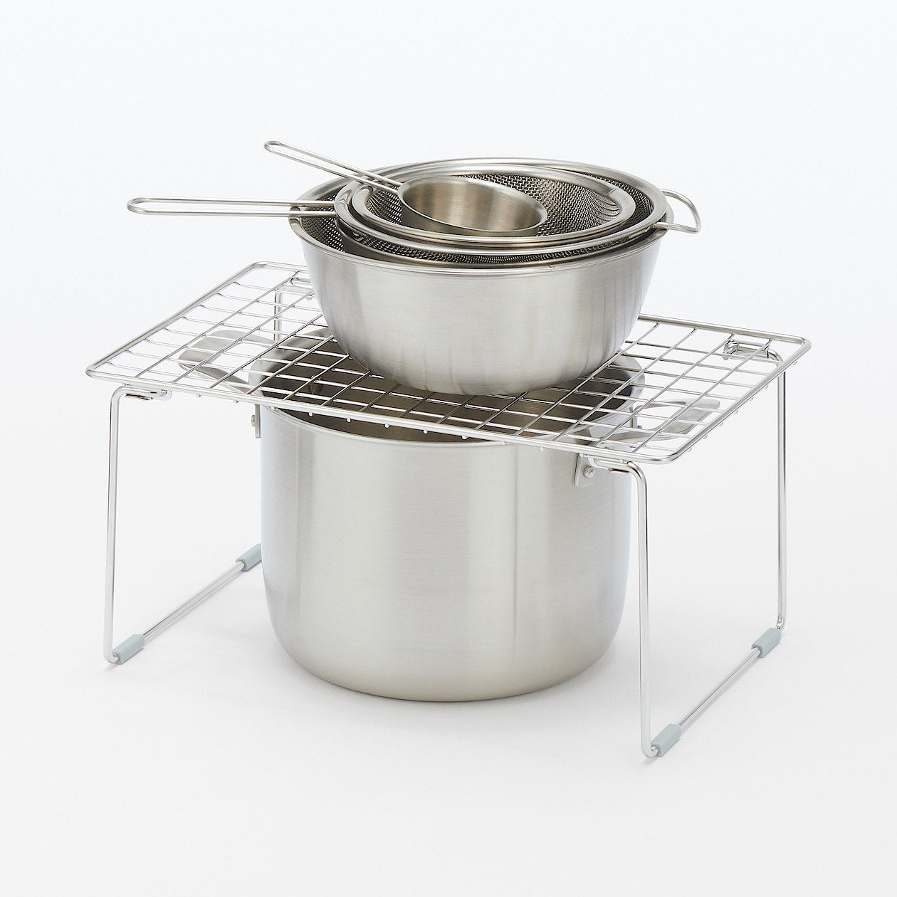 Mini Stainless Rack Buy MUJI Stainless Steel Storage Rack - Small