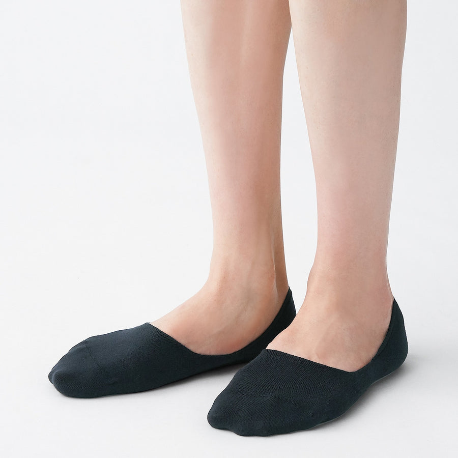 Thin No-Show Socks with Heel Grip