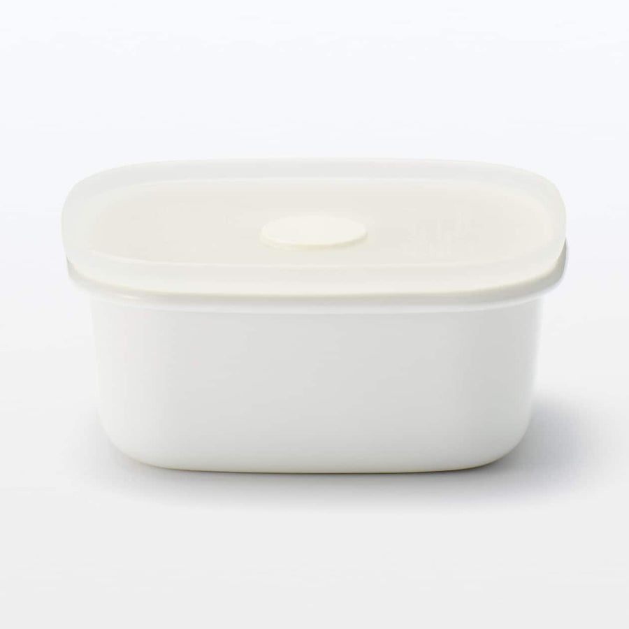 Enamel Storage Container (Lid sold separately) - MUJI Australia