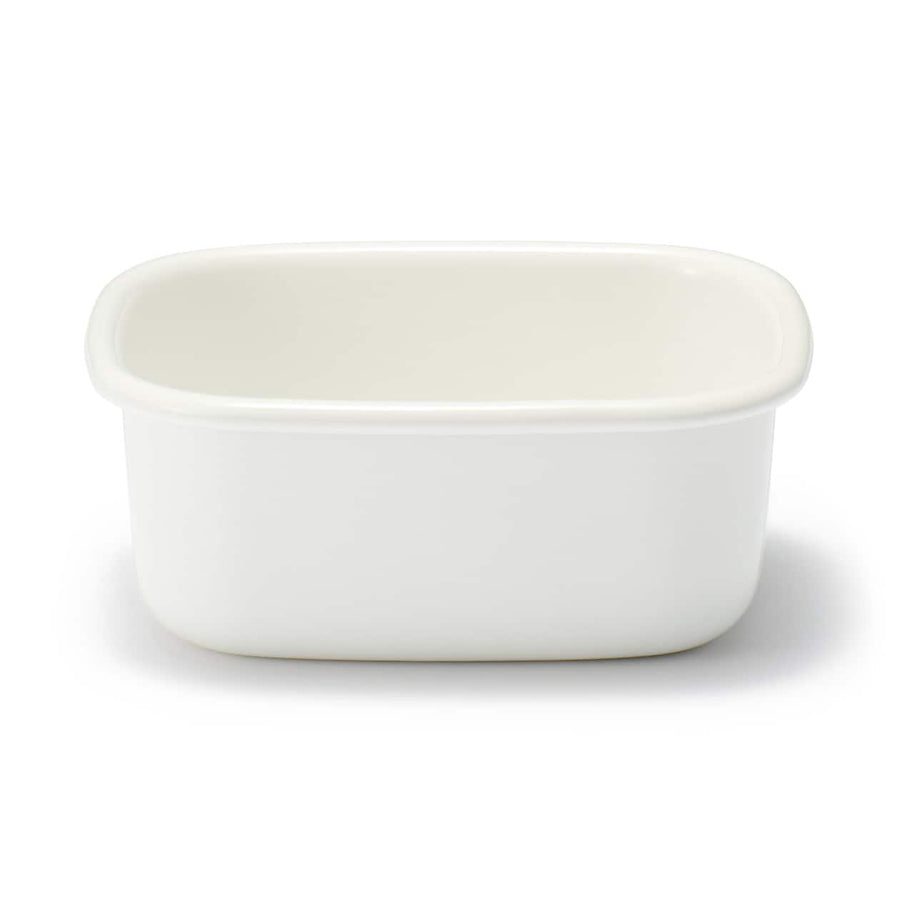 Enamel Storage Container (Lid sold separately) - MUJI Australia