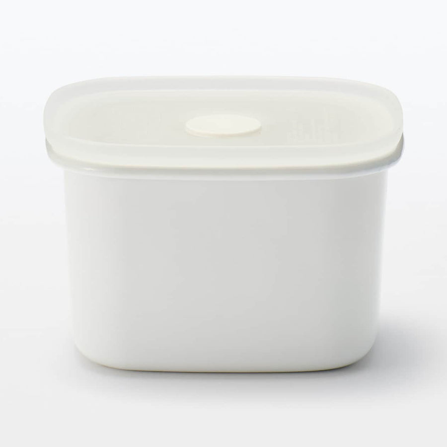 Enamel Storage Container (Lid sold separately) - MUJI Australia