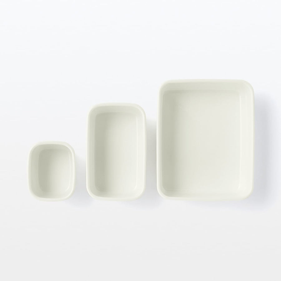 Enamel Storage Container (Lid sold separately) - MUJI Australia