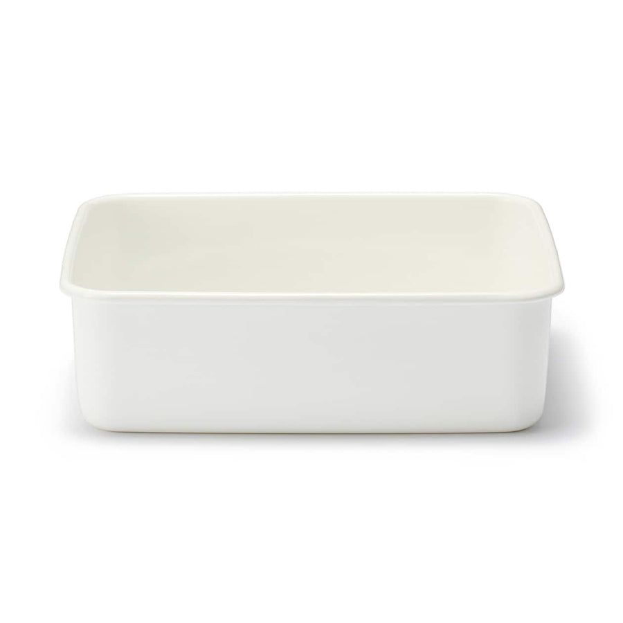 Enamel Storage Container (Lid sold separately) - MUJI Australia