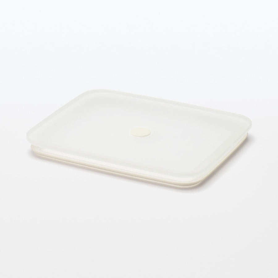 Enamel Container Airtight Lid with Valve - MUJI Australia