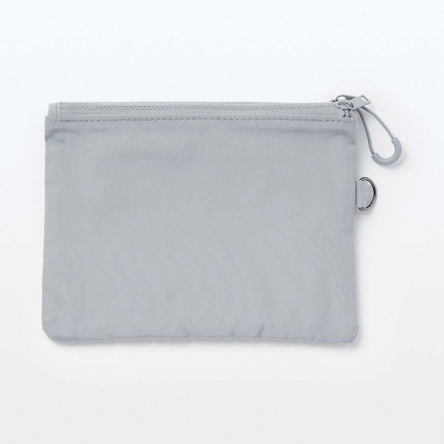 Compact Two-Zipper Travel Pouch