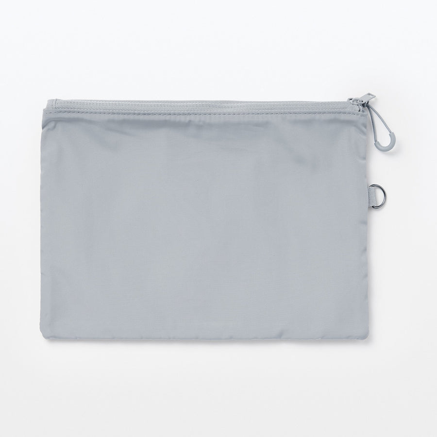 Compact Two-Zipper Travel Pouch