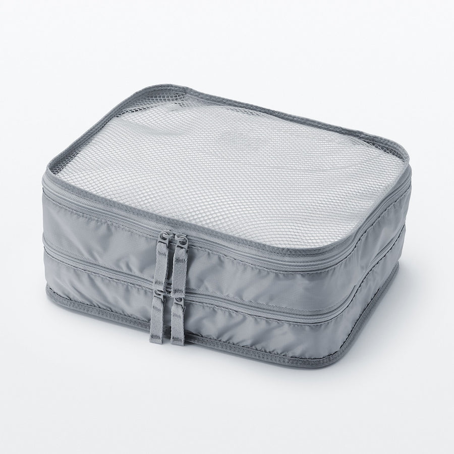 Polyester Travel Gusset Case - Double Tier