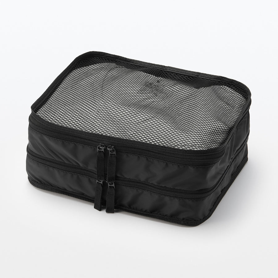 Polyester Travel Gusset Case - Double Tier