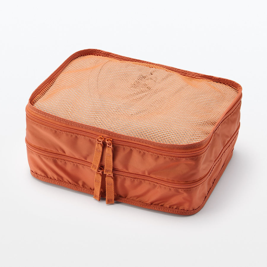 Polyester Travel Gusset Case - Double Tier