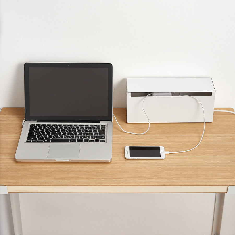 Steel Power strip storage