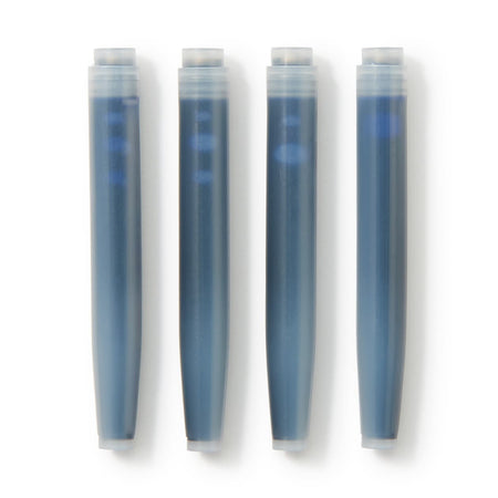 Polycarbonate Fountain Pen Ink Cartridges (4 Pack)