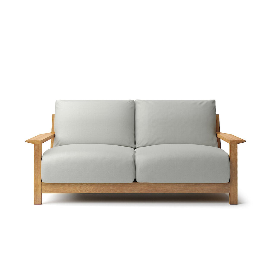 D) Cotton canvas cover for Sofa Wooden frame 2.5S Feather PC