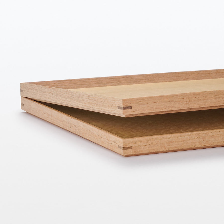 Wooden Square Tray