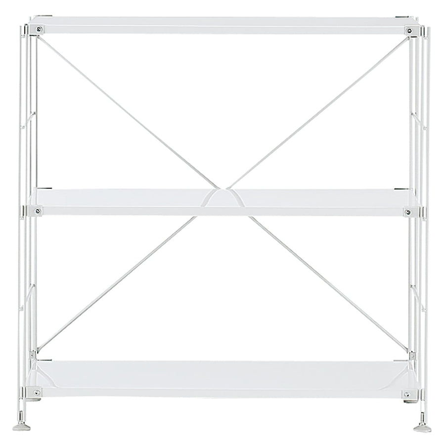 Steel unit shelf Steel shelf set Wide S Light grey