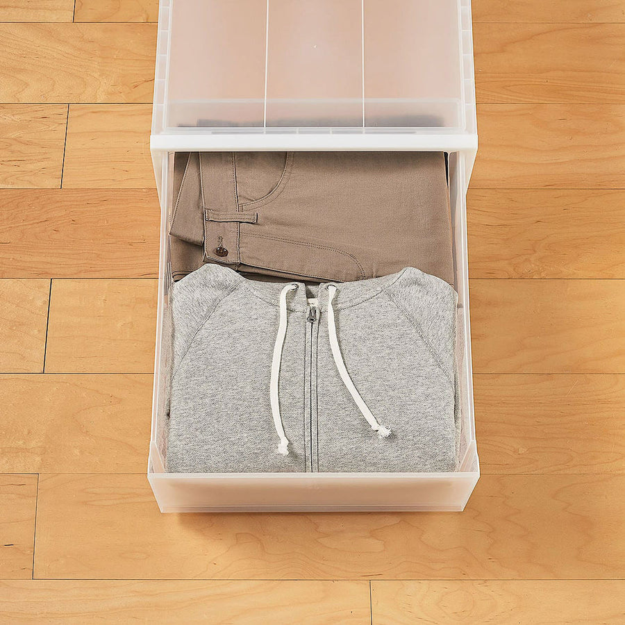 Storage Case Wide Buy MUJI Polypropylene Storage Box Wide (Semi-Deep) - Medium