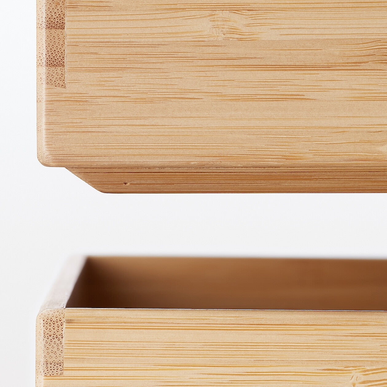 Stackable Bamboo Buy MUJI Stackable Rectangular Bamboo Box - Large