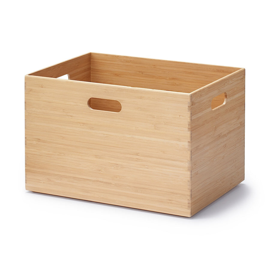 Buy MUJI Stackable Rectangular Bamboo Box - Large