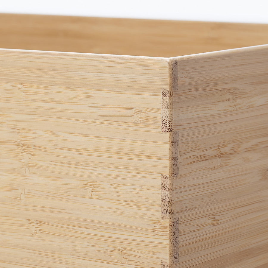 Buy MUJI Stackable Rectangular Bamboo Box - Medium