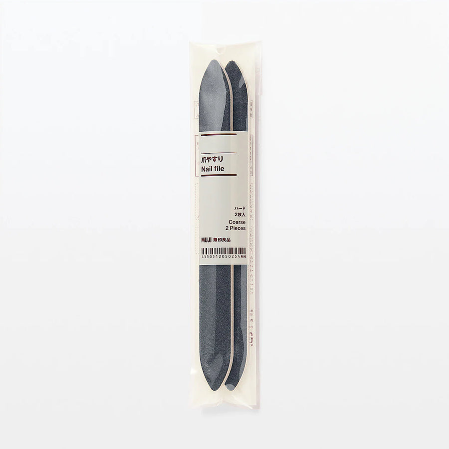 Nail File - Coarse (Pack of 2) - MUJI Australia