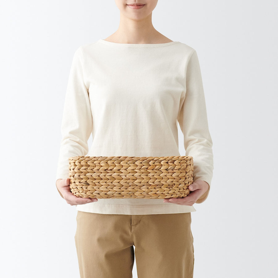 Water hyacinth basket Rectangle S