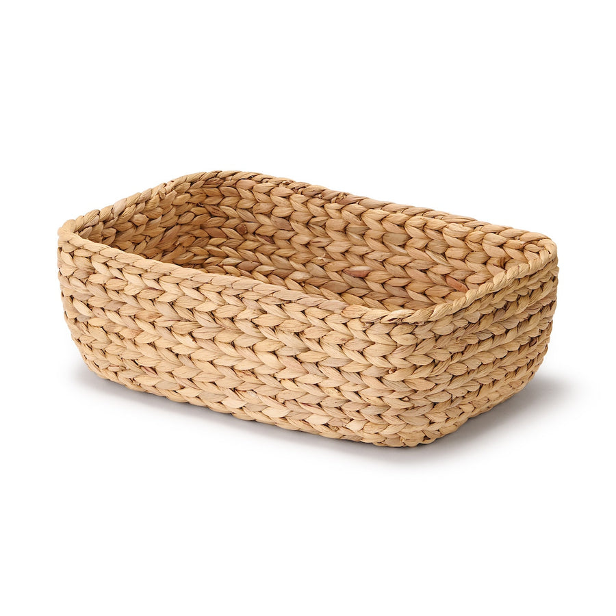 Water hyacinth basket Rectangle S