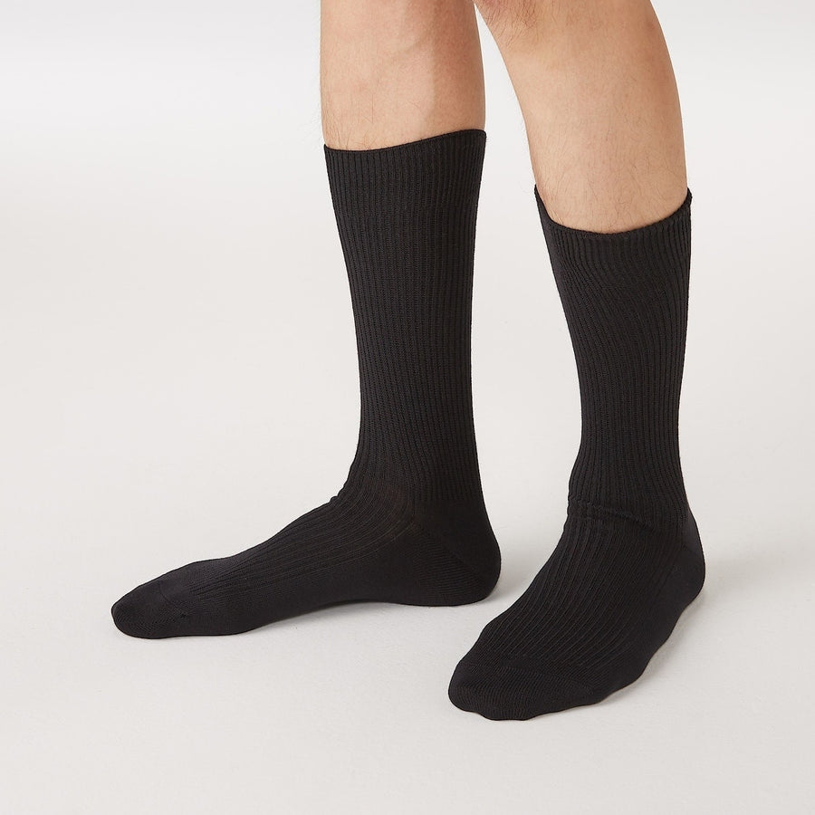 Right Angle Rib Socks