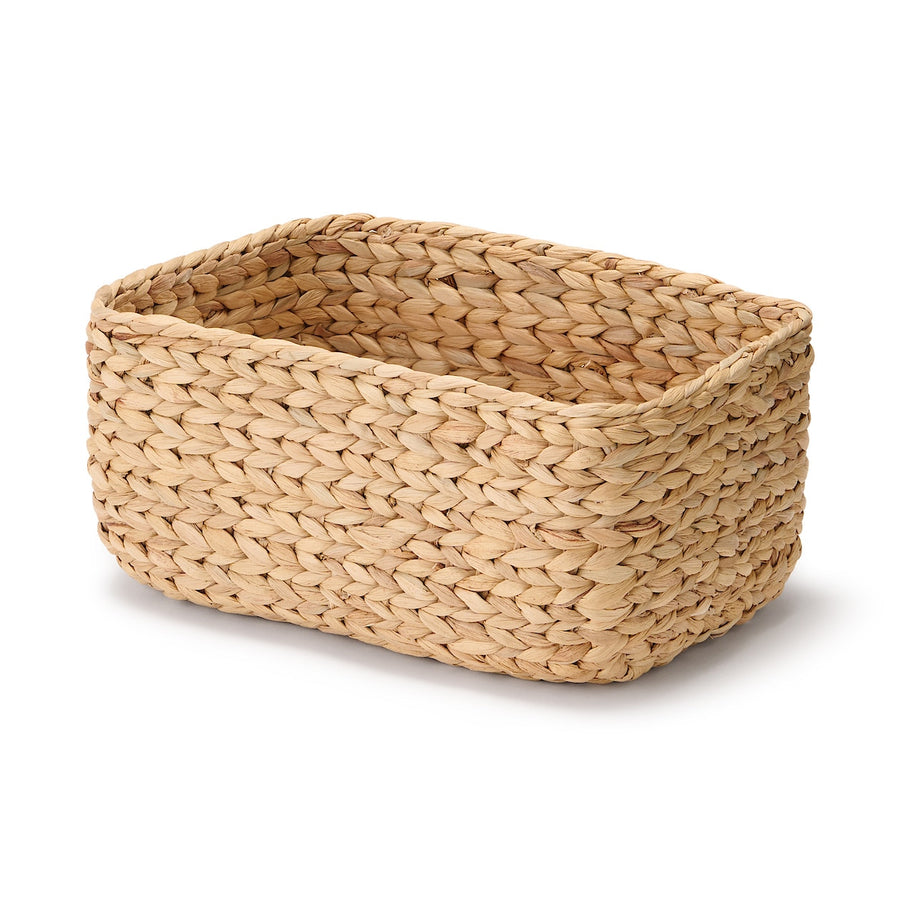 Water hyacinth basket Rectangle S