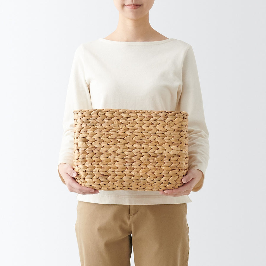 Water hyacinth basket Rectangle S