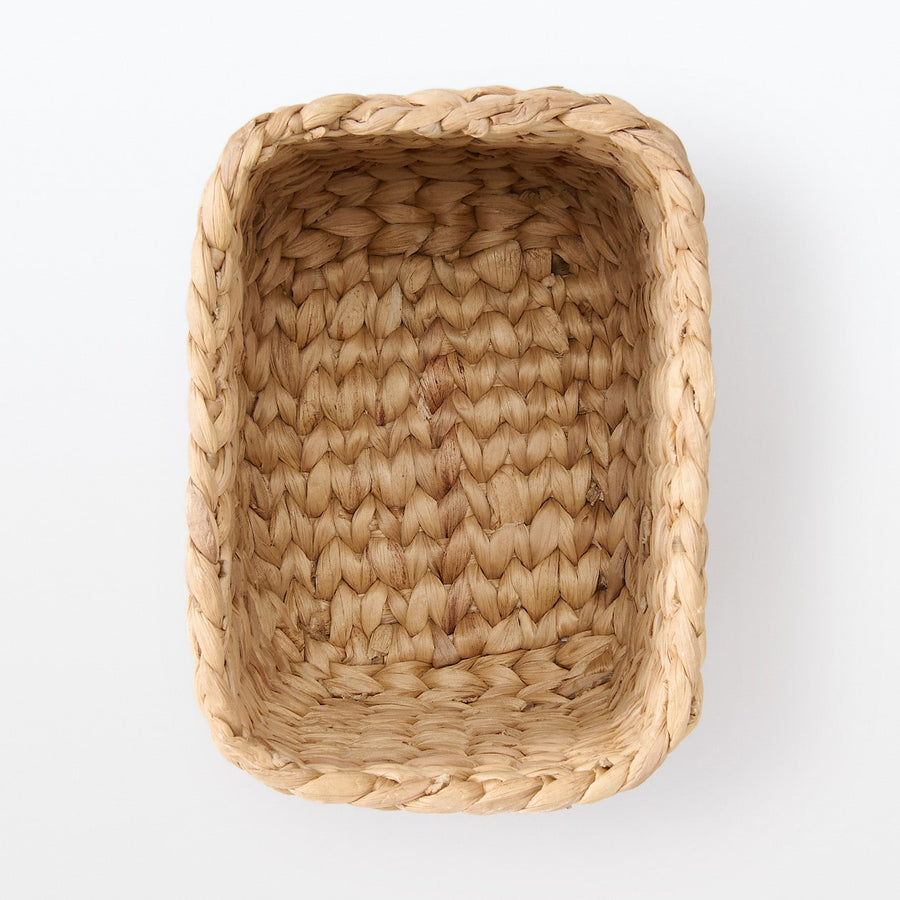 Water hyacinth basket Rectangle S