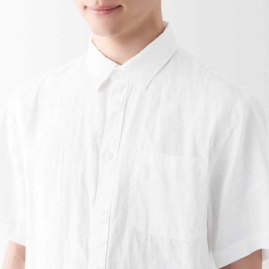 Hemp Washed Short Sleeve Shirt