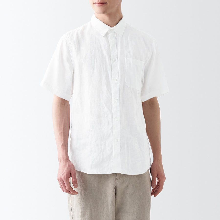 Hemp Washed Short Sleeve Shirt