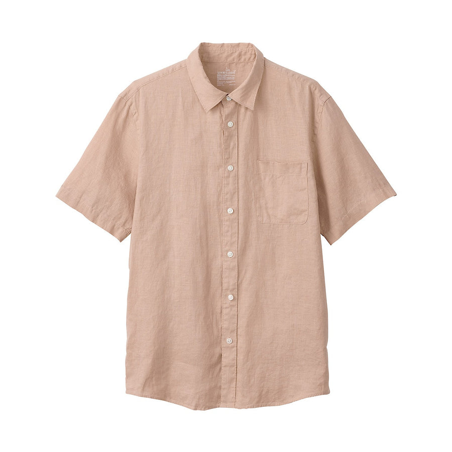 Hemp Washed Short Sleeve Shirt