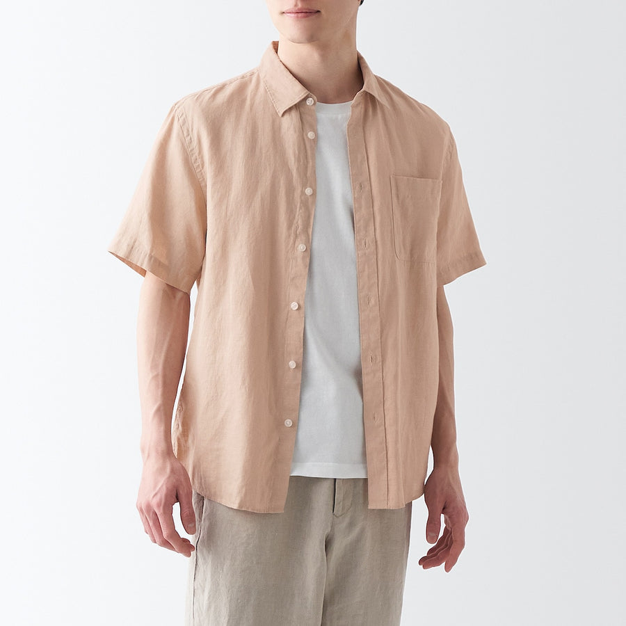 Hemp Washed Short Sleeve Shirt