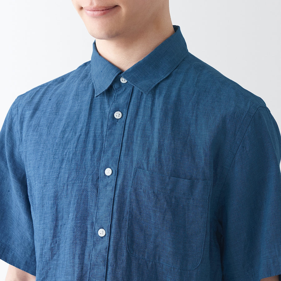 Hemp Washed Short Sleeve Shirt