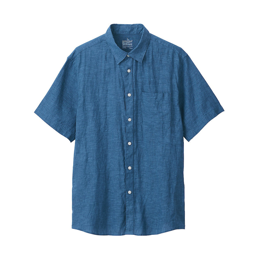 Hemp Washed Short Sleeve Shirt