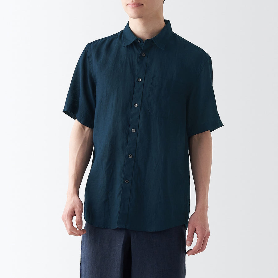 Hemp Washed Short Sleeve Shirt